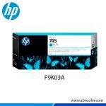 Tinta HP 745 F9K03A Cyan 300ML Z5600, Z2600