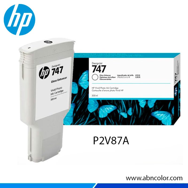 Tinta HP 747 P2V87A Gloss Matte 300ML Z9, Z9DR