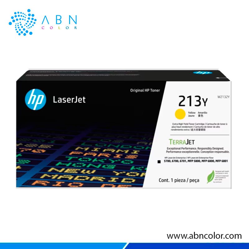 TONER-HP-213Y-YELLOW Toner HP 213Y Amarillo W2132Y 5800dn, 5700dn