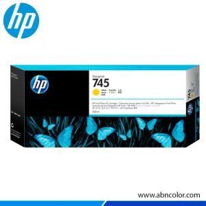 Tinta HP 745 F9K02A Yellow 300ML Z5600, Z2600