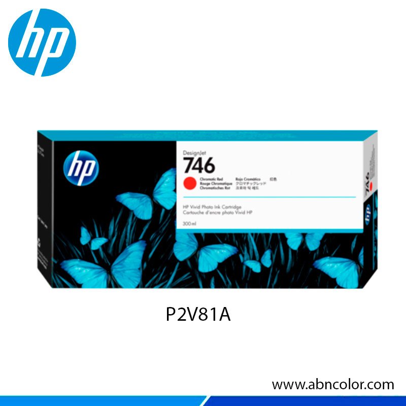 Tinta HP 746 P2V81A Red chromatic Z9, Z9DR