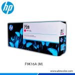 Tinta HP 728 F9K16A Magenta MFP T830, T730