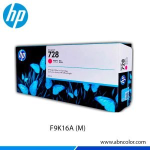 Tinta HP 728 F9K16A Magenta MFP T830, T730