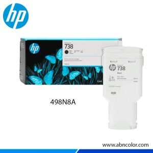 Tinta HP 738 498N8A Negro 300ML MFP T850, T950