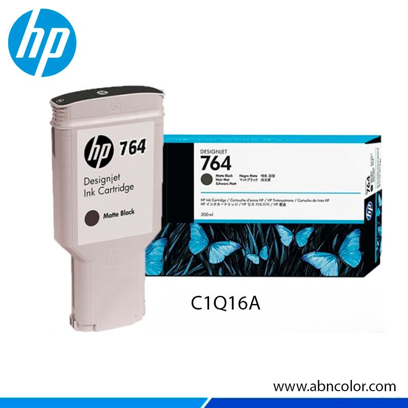 Tinta HP 764 C1Q16A Negro Matte 300ML MFP T3500