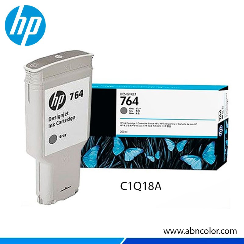 Tinta HP 764 C1Q18A Gray 300ML MFP T3500