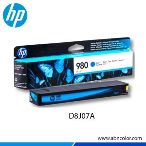 Tinta HP 980 D8J07A Cyan MFP M585DN, MFP M585Z