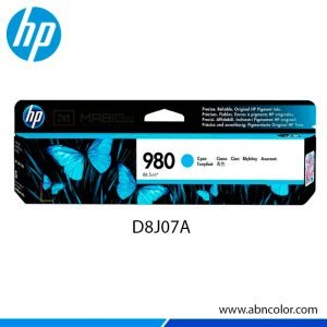 Tinta HP 980 D8J07A Cyan MFP M585DN, MFP M585Z