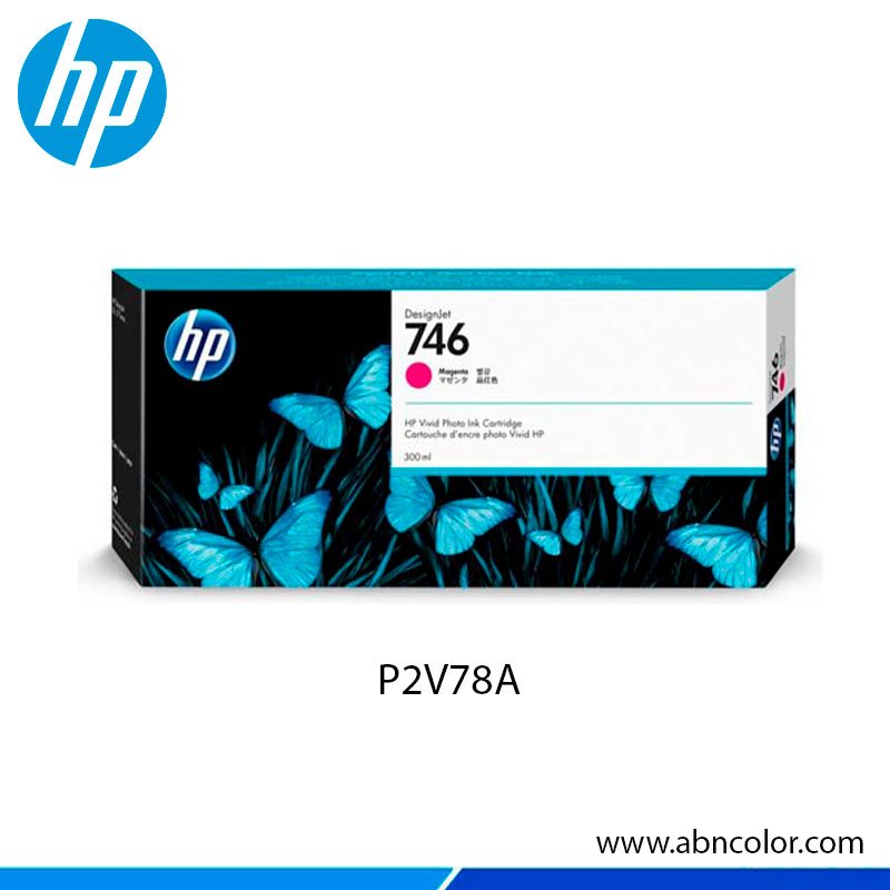 Tinta-Hp-P2V78A-746-300ml-Magenta-Original Tinta HP 746 P2V78A Magenta 300ML Z9+, Z9+DR